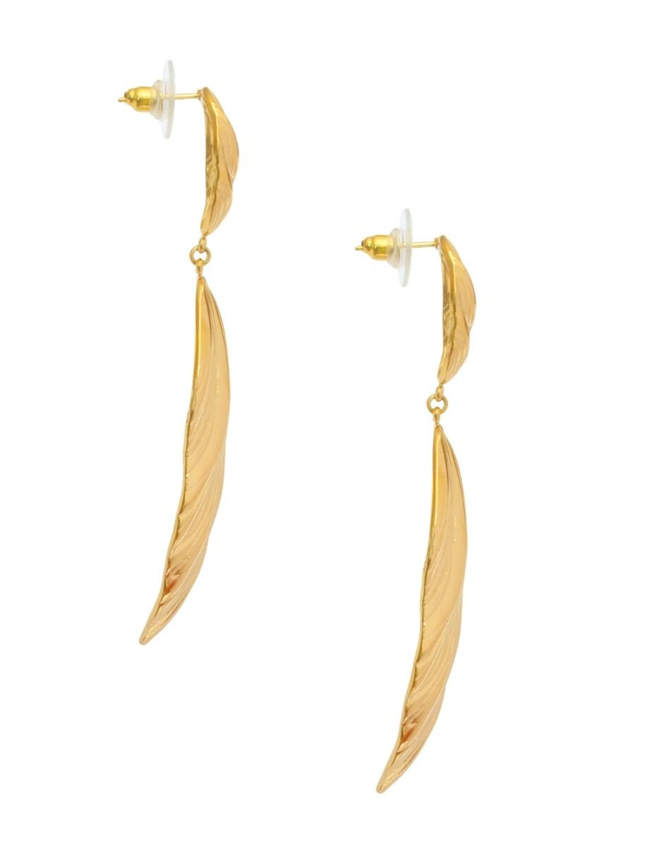 Aretes Gotas Irregulares Largos