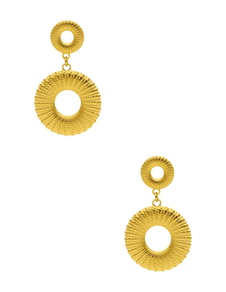 Aretes Redondo Sin Interior