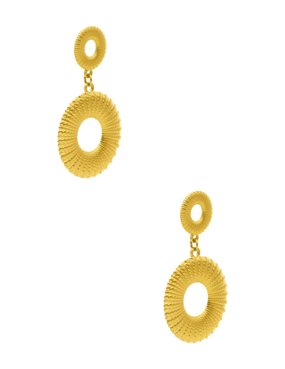 Aretes Redondo Sin Interior