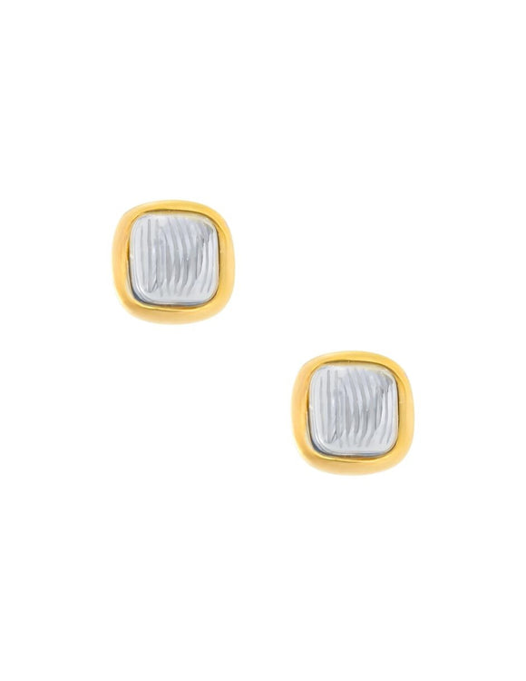 Aretes Cubitos Bicolor