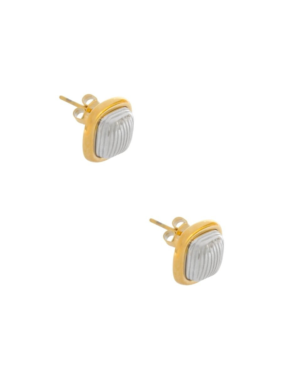 Aretes Cubitos Bicolor