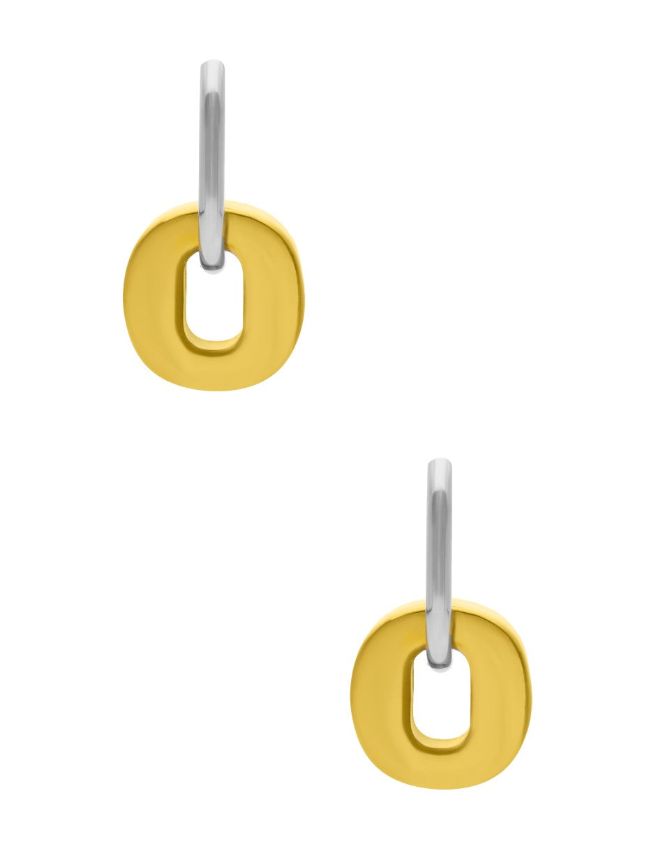 Huggie Bicolor Ovalados