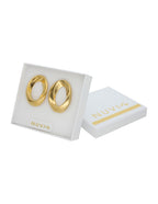 Aretes Oval Dorado