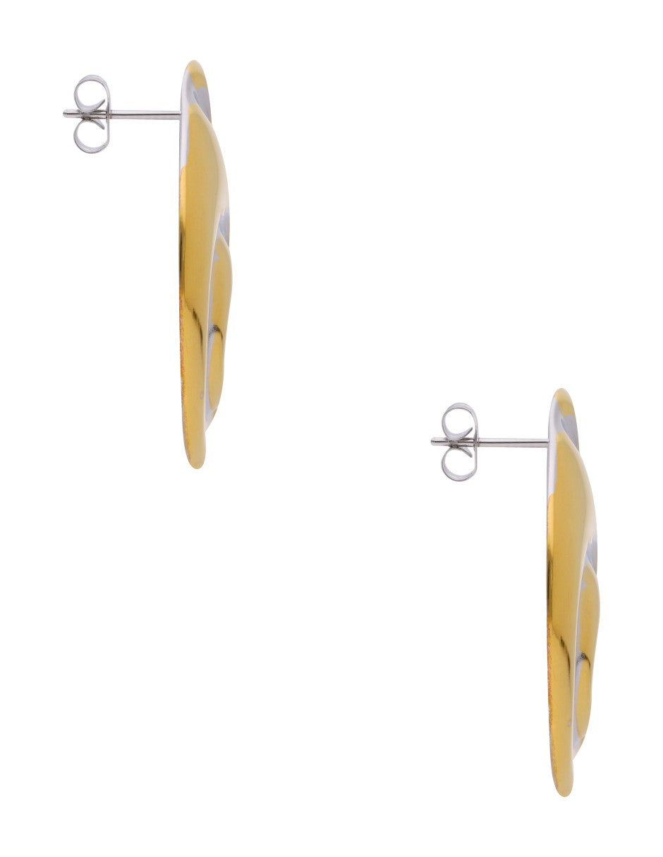 Aretes Oreja Bitono