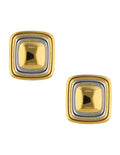 Aretes Cuadro Bitono
