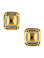 Aretes Cuadro Bitono