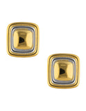 Aretes Cuadro Bitono
