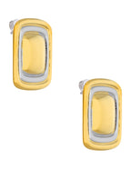 Aretes Cuadro Bitono