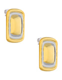 Aretes Cuadro Bitono