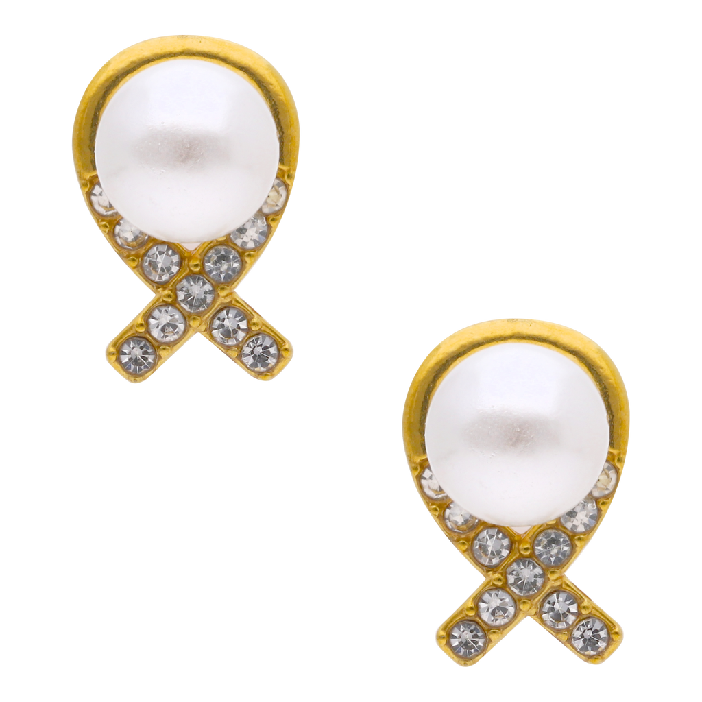 Arete Perlita Moño