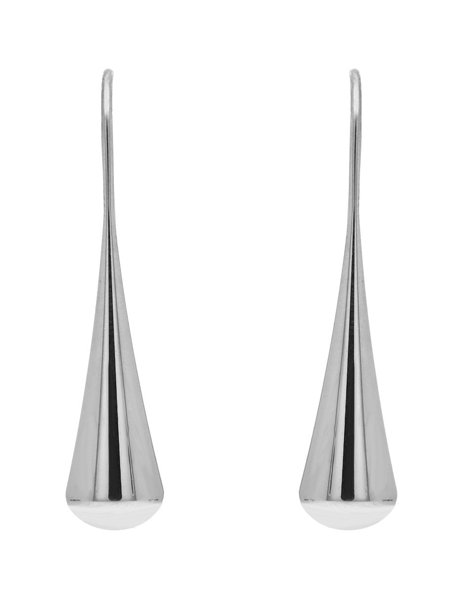 Arete NUVI Gota Plateado