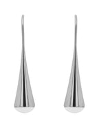 Arete NUVI Gota Plateado