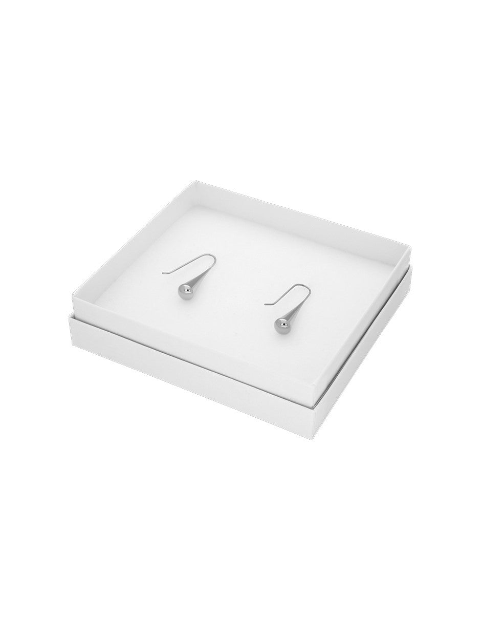 Arete NUVI Gota Plateado