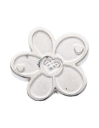 Arete NUVI Flor Plateado