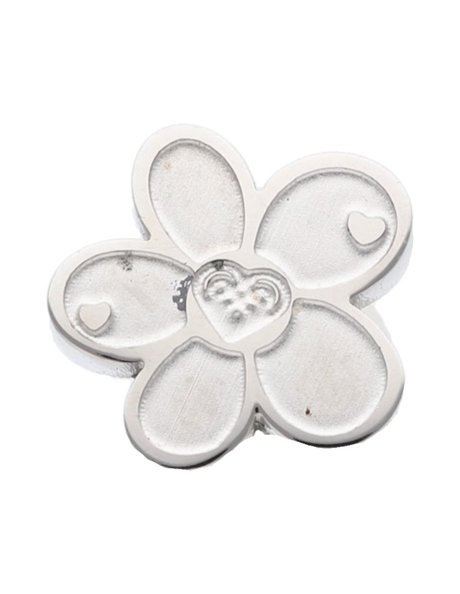 Arete NUVI Flor Plateado