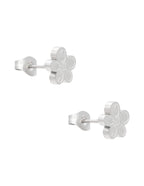 Arete NUVI Flor Plateado