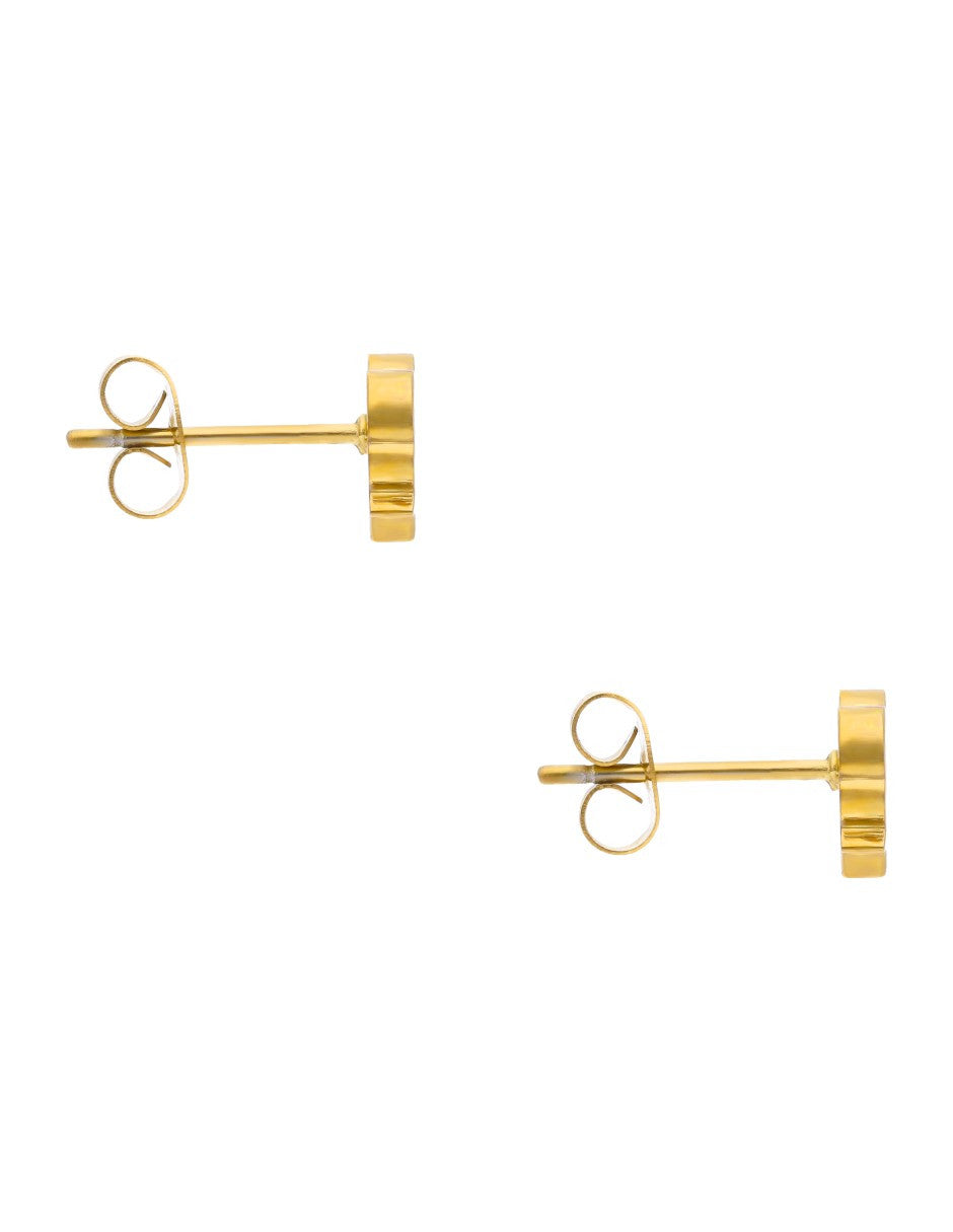 Arete NUVI Moño Esmalte Blanco