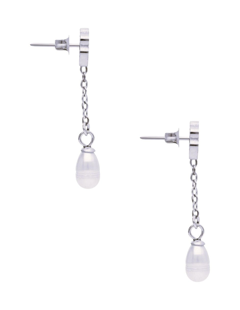 Arete Trebol NUVI con Perla