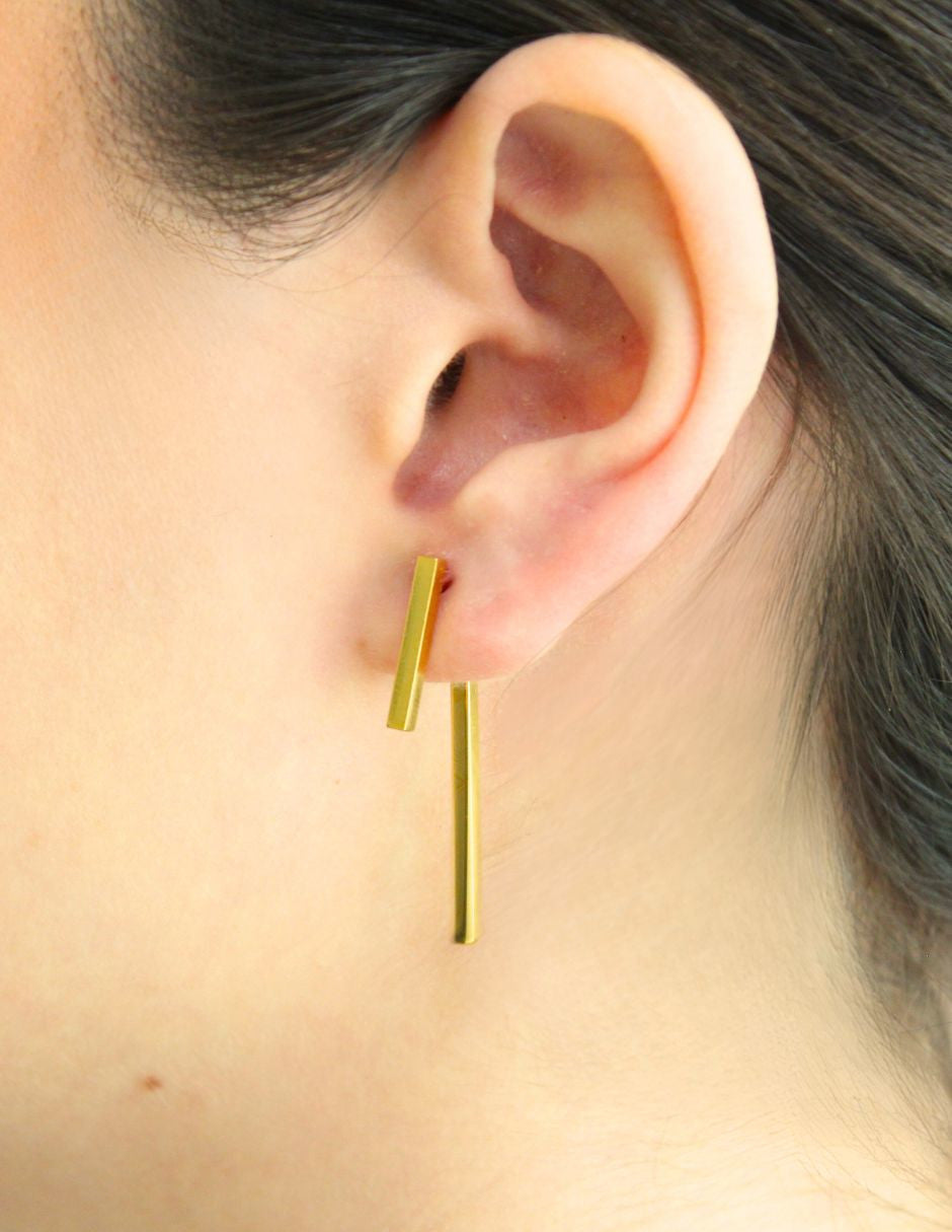 Arete NUVI Colgante Barra Doble