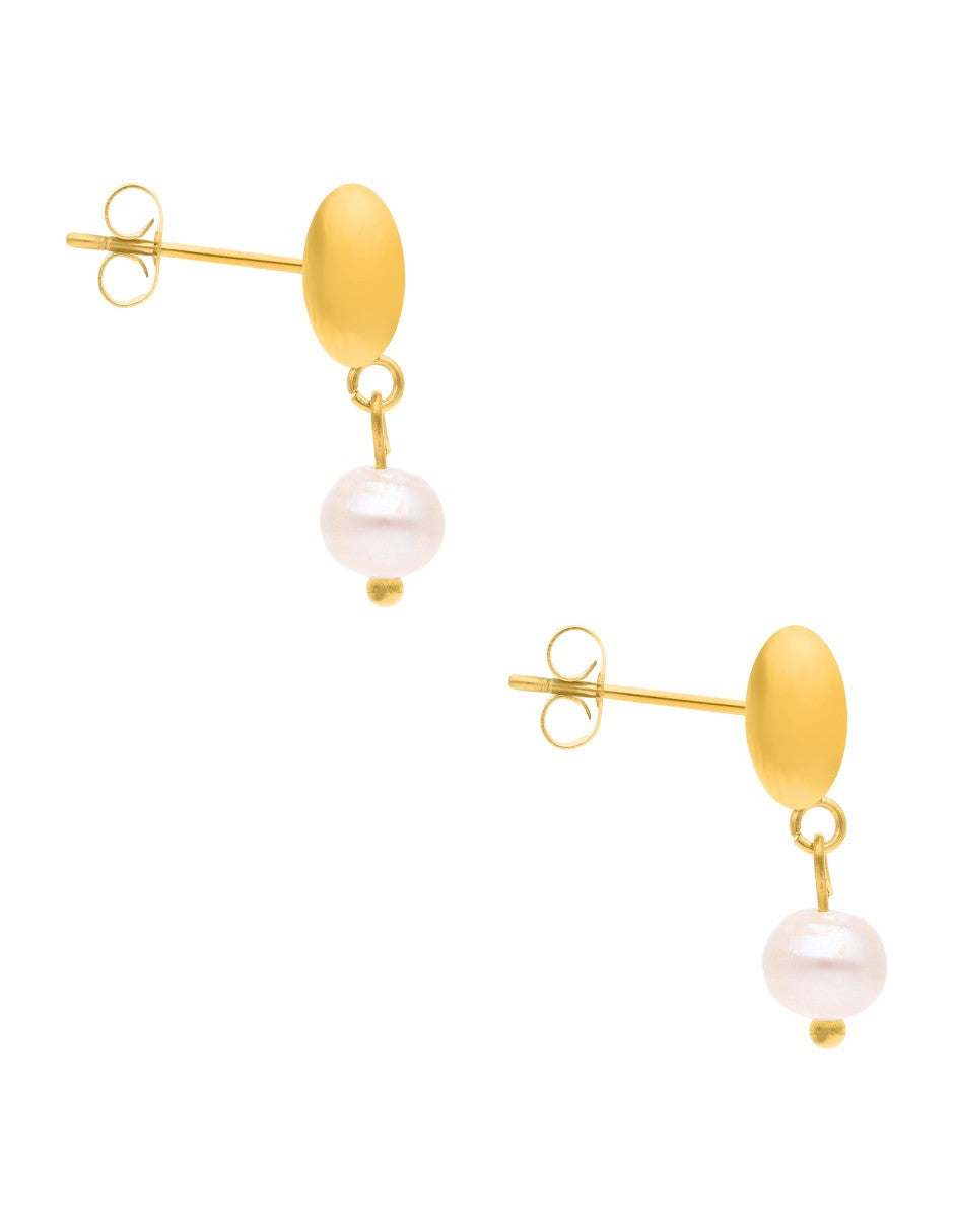 Arete NUVI Oval Perla