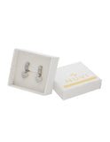 Huggie NUVI Corazon Colgante Plateado