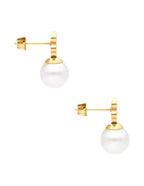 Arete NUVI Flor con Perla