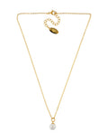 Collar Dije Perlita Blanca