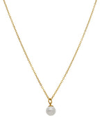 Collar Dije Perlita Blanca