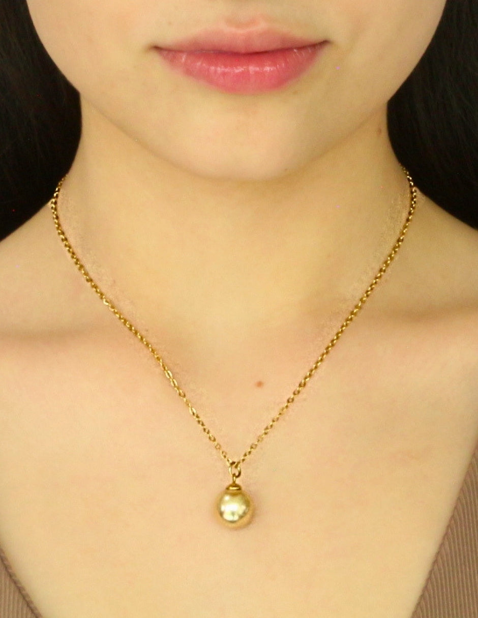 Collar Dije Perlita Beigue