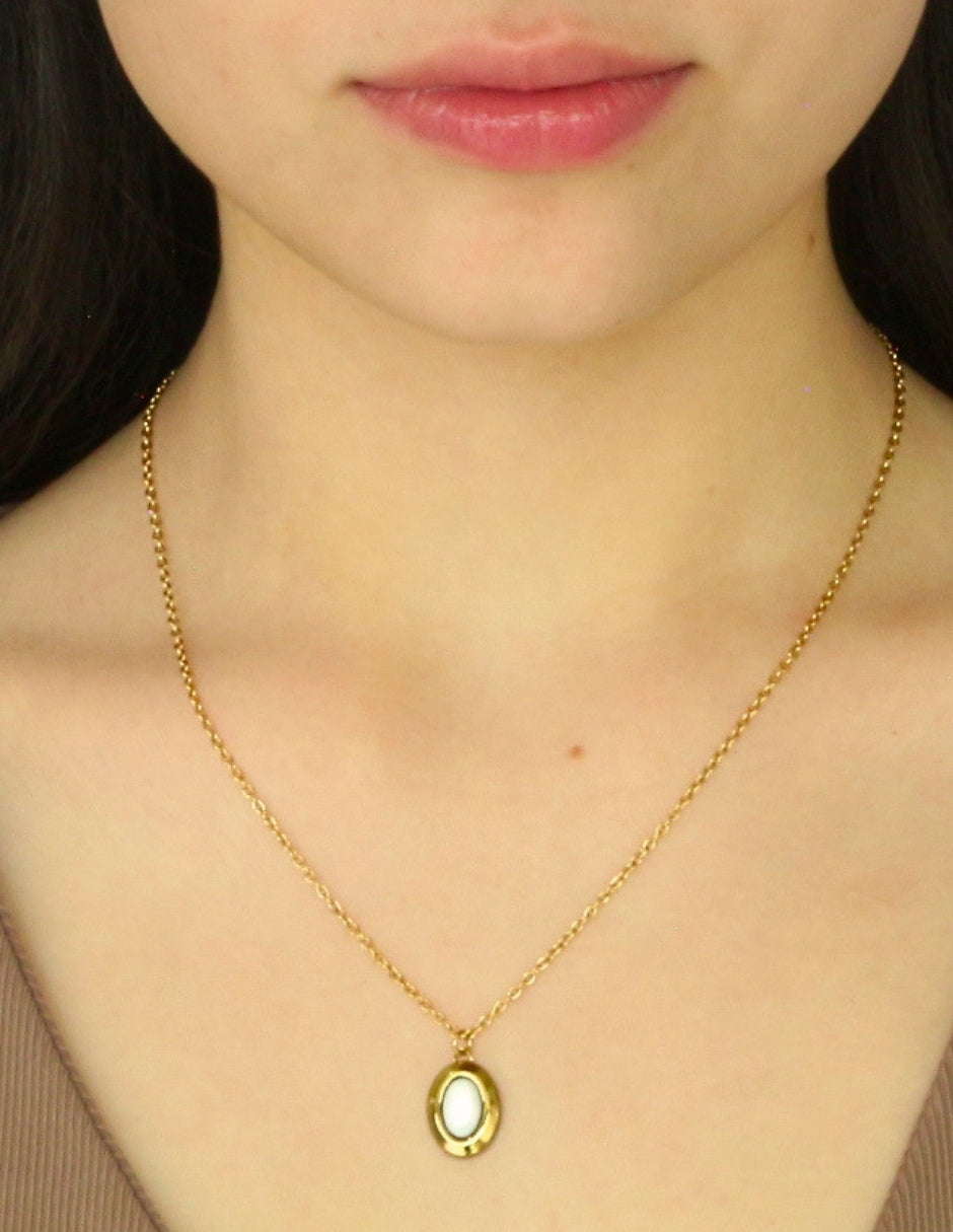 Collar Dije Perlita