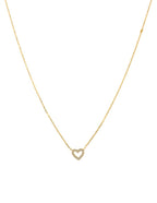 Collar Corazon Cristales