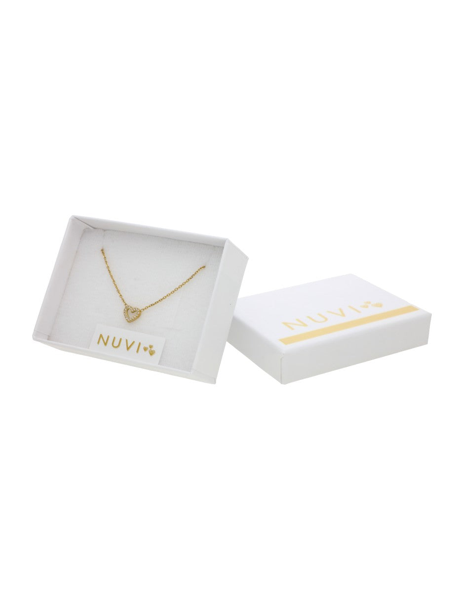 Collar Corazon Cristales