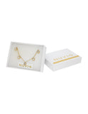 Collar Circulos Con Perla Madre