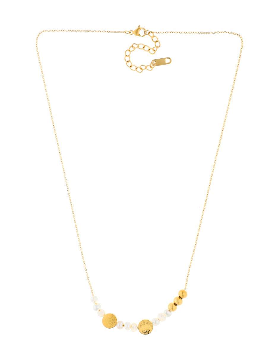 Collar San Benito con perlas