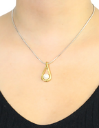 Collar Gota con Perla