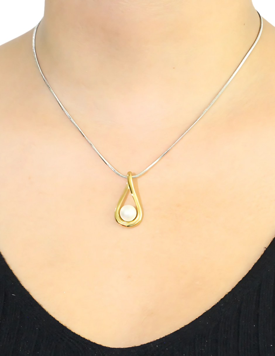 Collar Gota con Perla