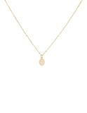 Collar Piedra Amarilla Gota