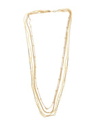 Collar Varias cadenas cuentitas