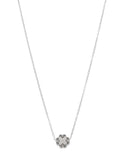 Collar NUVI Trebol Corazones Plateado