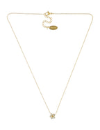 Collar NUVI Flor Esmalte Blanco