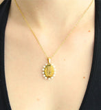 Collar NUVI Virgen Perlitas