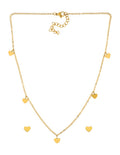 Collar y Aretes Corazoncitos
