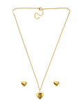 Collar y Aretes Corazon Chunkie