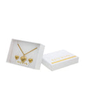 Collar y Aretes Corazon Chunkie