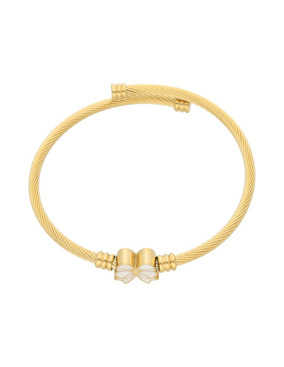 Pulsera Ajustable NUVI Moño Esmalte