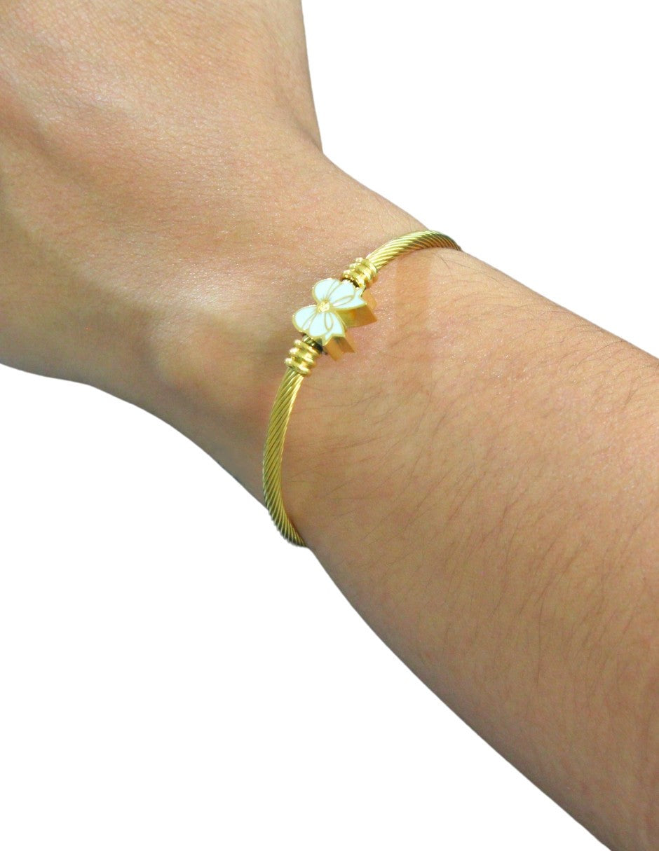 Pulsera Ajustable NUVI Moño Esmalte