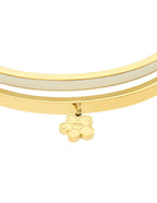 Set 2 Pulseras NUVI Esmalte Beige