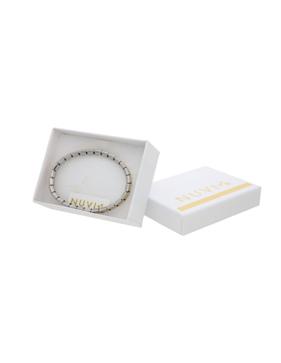 Pulsera Eslabones Bicolor