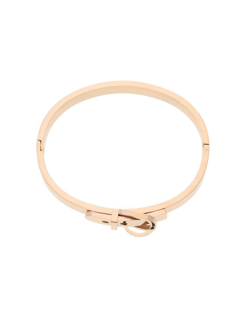 Brazalete Hebilla Oro Rosa
