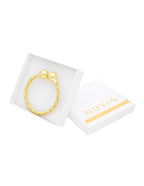 Brazalete Pulso Bolitas Dorado